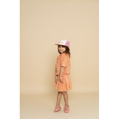 GRECH & CO. 5 Panel Hat | Anti UV GOTS Hats Blush Bloom, Mauve Rose