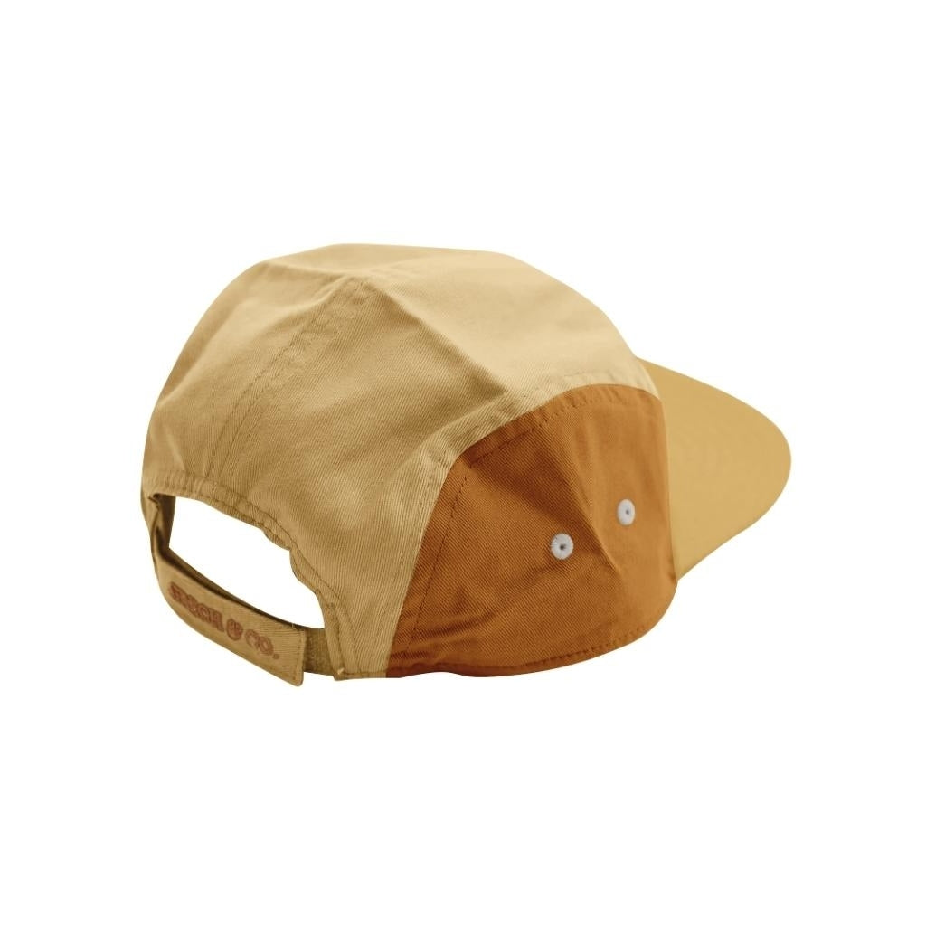 GRECH & CO. 5 Panel Hat | Anti UV GOTS Hats Mellow Yellow, Sienna