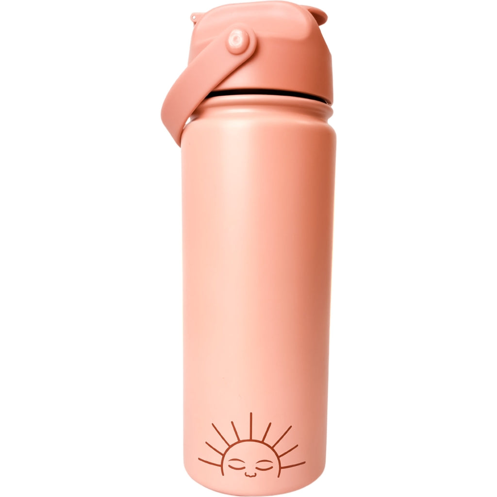 GRECH & CO. Bite + Sip Thermo Water Bottle | 18oz Thermo Sunset