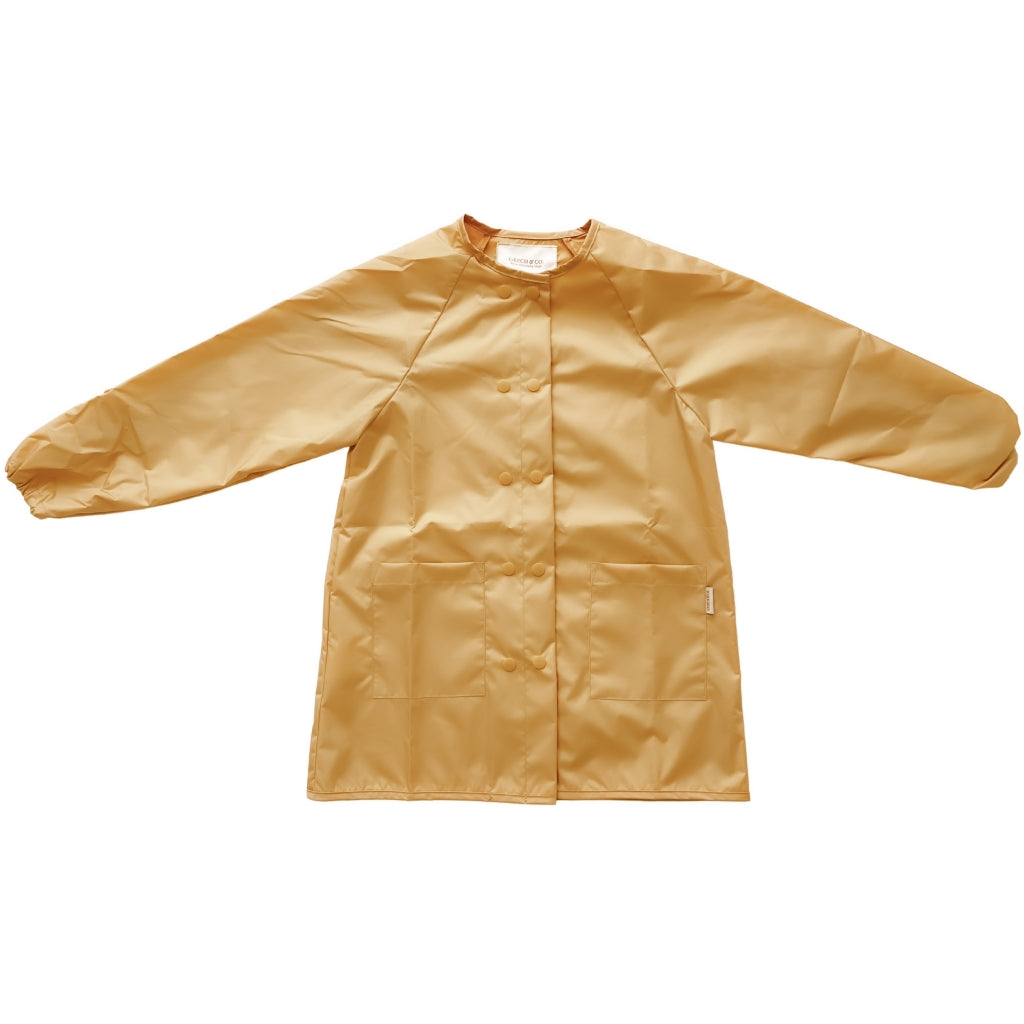 GRECH & CO. Children’s Cooking + Crafts Smock Bib Mellow Yellow