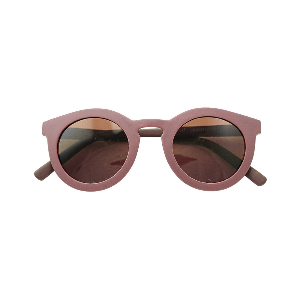 GRECH & CO. Classic: Bendable & Polarized Sunglasses-Baby Sunglasses Mallow
