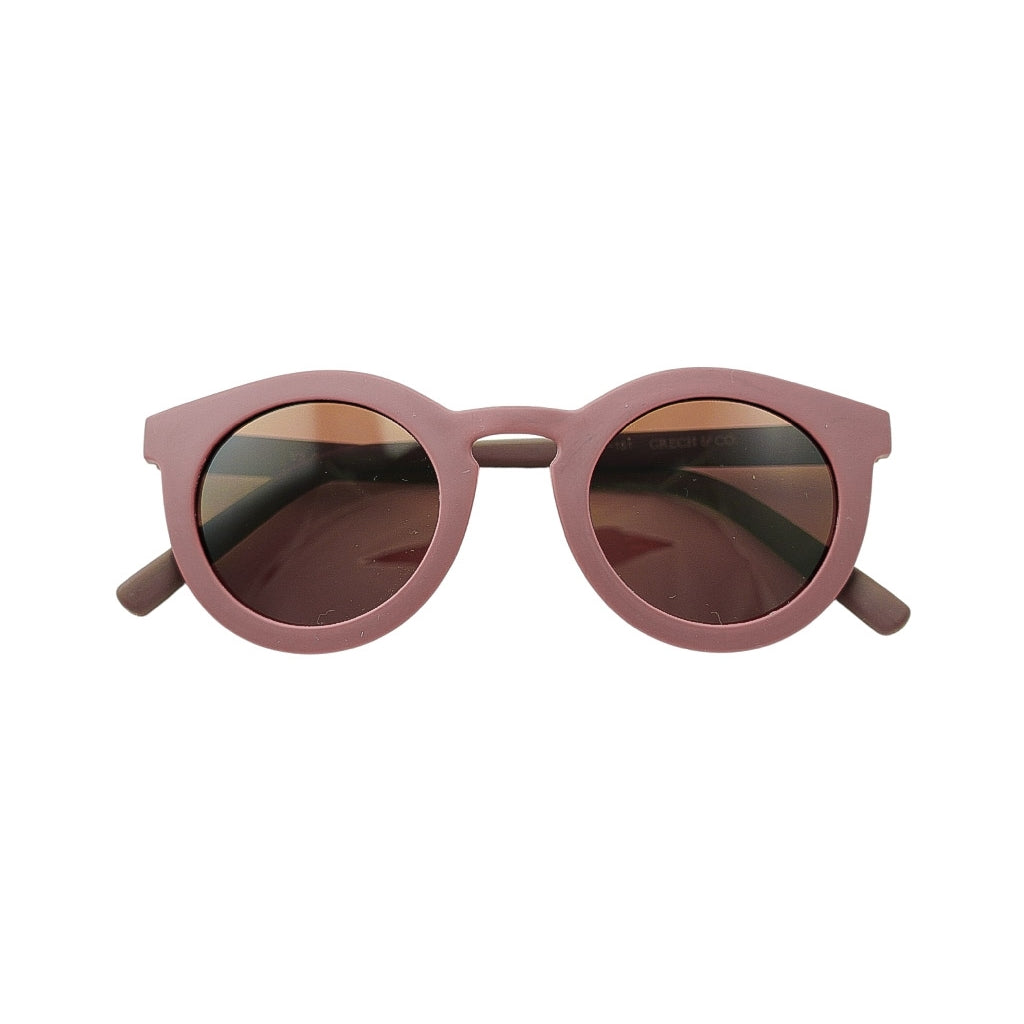 GRECH & CO. Classic: Bendable & Polarized Sunglasses-Baby Sunglasses Mallow