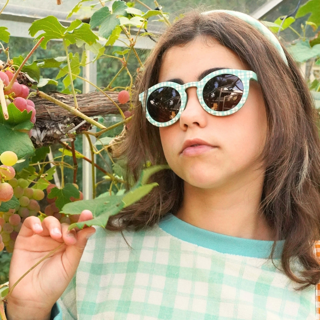 CLASSIC: BENDABLE & POLARIZED SUNGLASSES | FERN PLAID