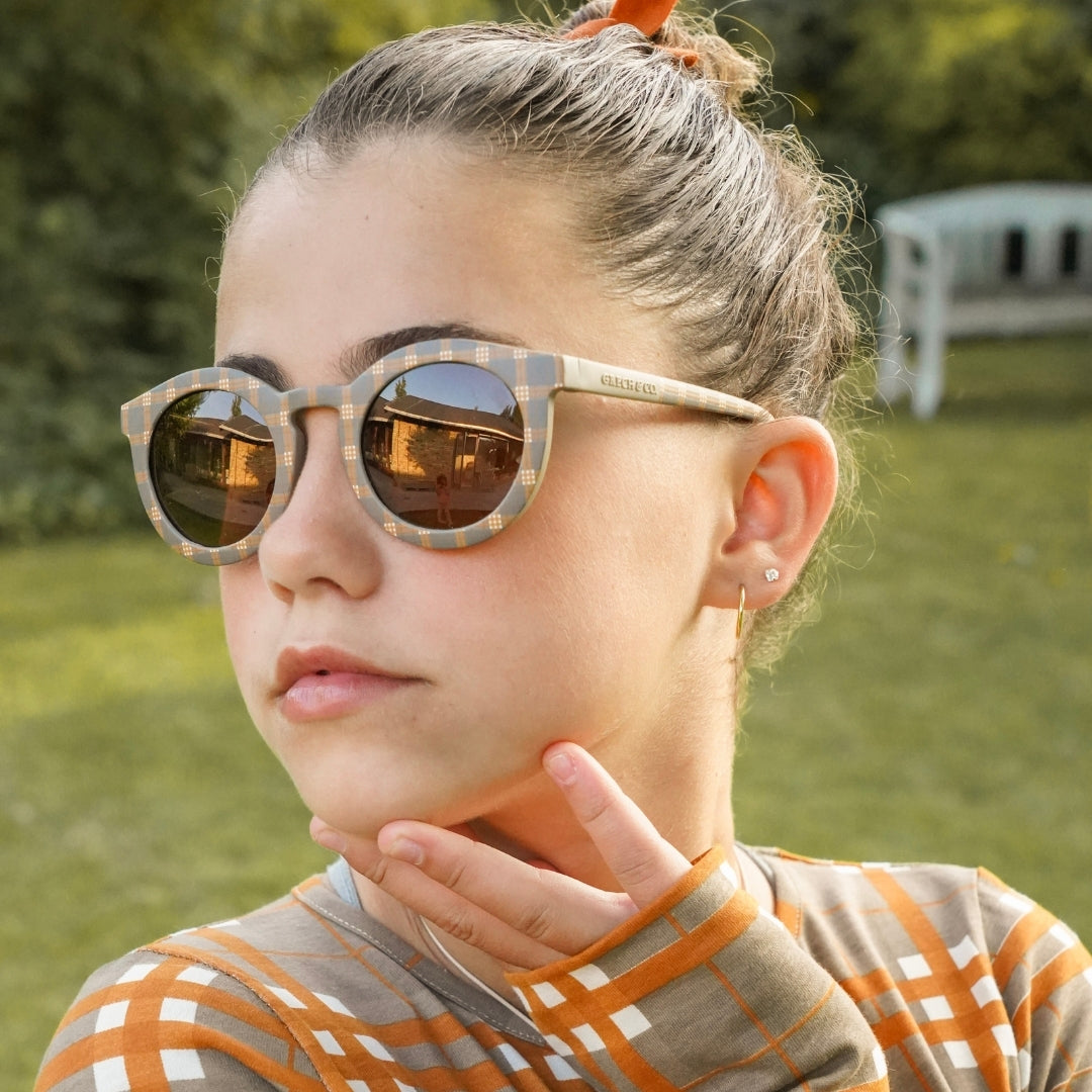 CLASSIC: BENDABLE & POLARIZED SUNGLASSES | STORM PLAID