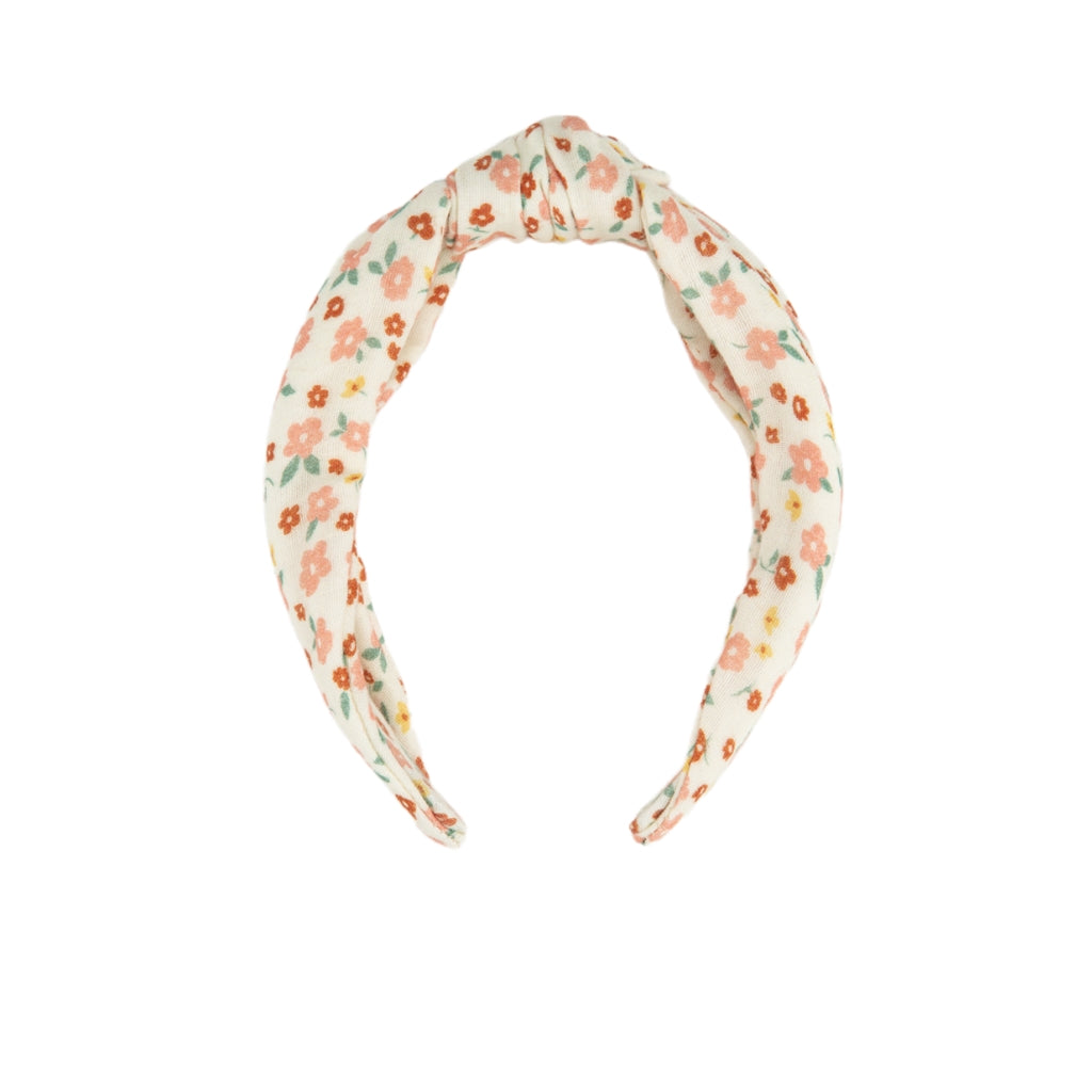 Classic Knot Headband | Organic Cotton | Sunset Meadow