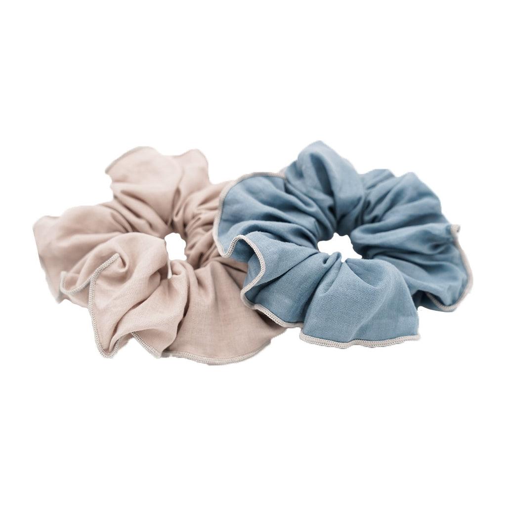 GRECH & CO. Hair Scrunchie Set of 2 Hair accessories Laguna+Bog