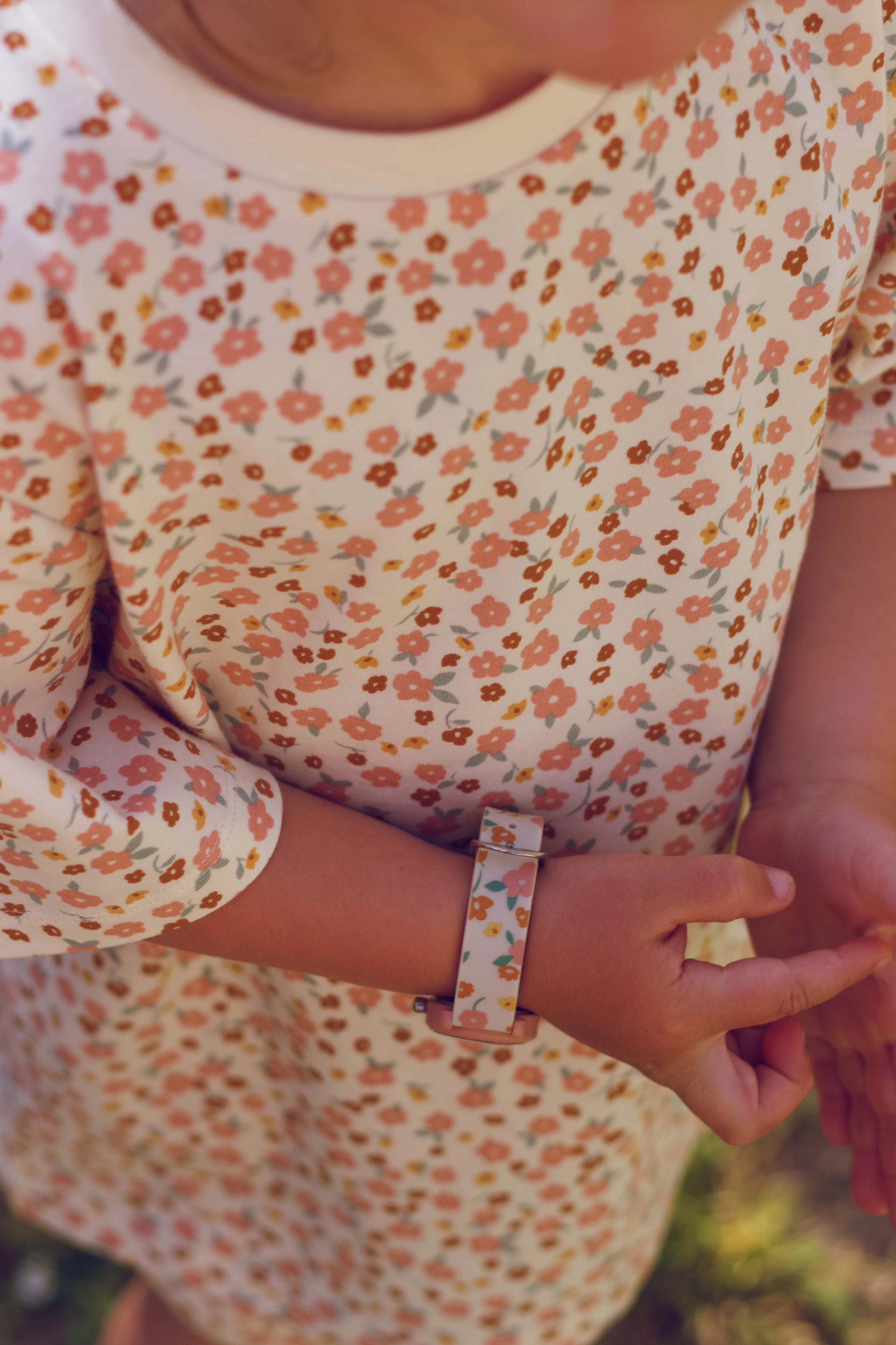 Classic Watches | Silicone + Stainless Steel | Sunset Meadow