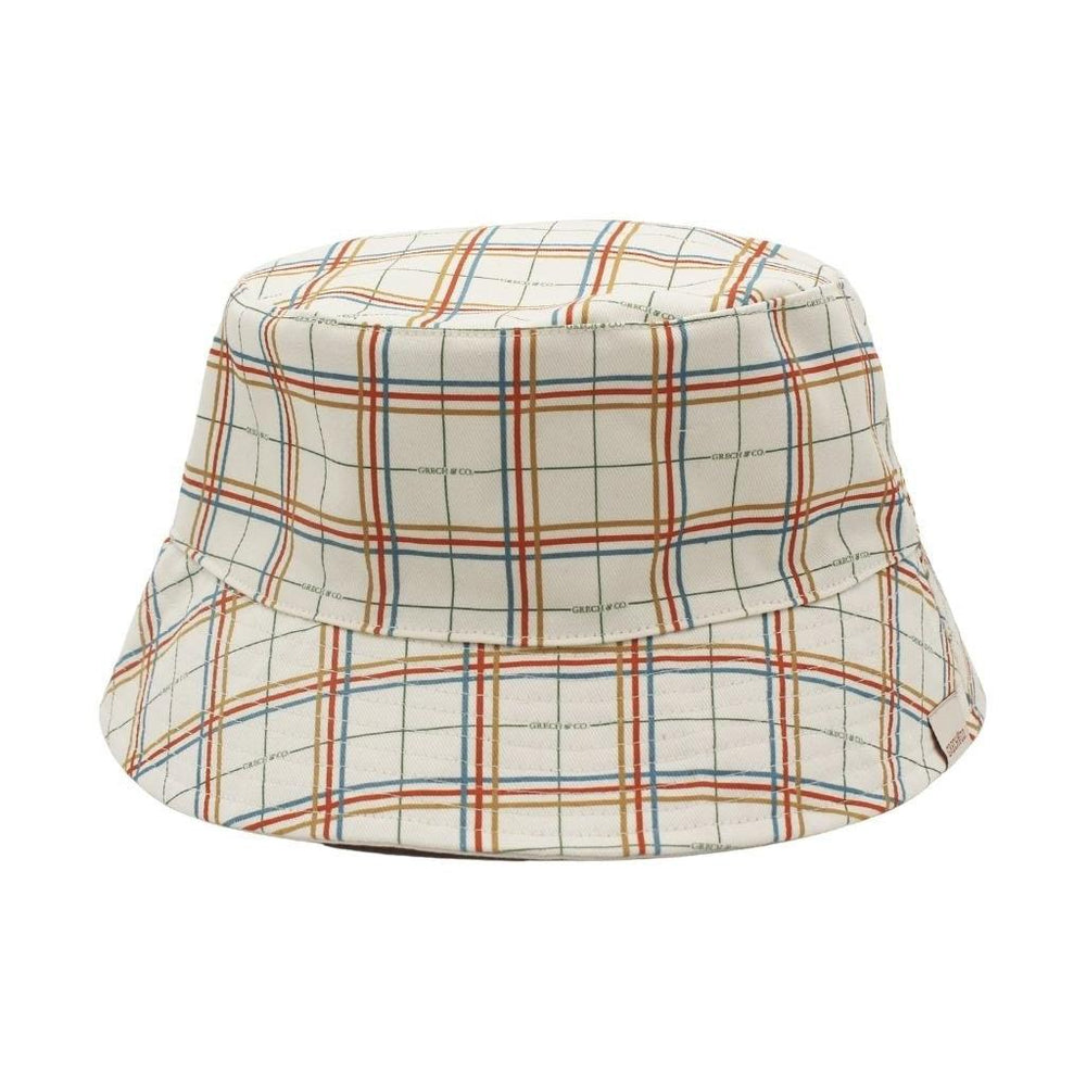 GRECH & CO. Reversible Bucket Hat Hats Plaid Pattern