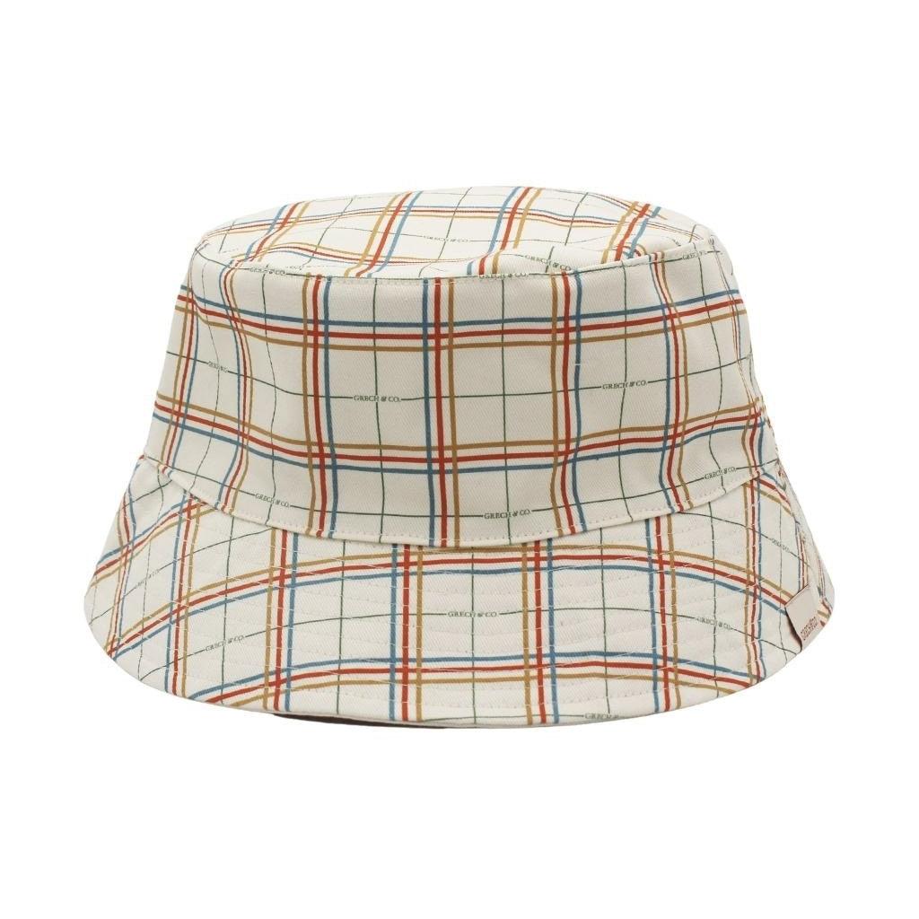 GRECH & CO. Reversible Bucket Hat Hats Plaid Pattern
