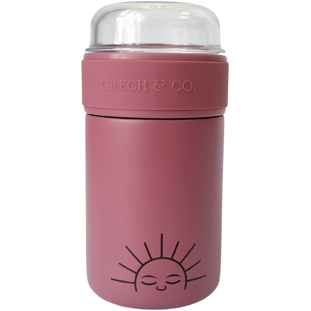 GRECH & CO. Thermo Snack + Food Jar Thermo Mauve Rose