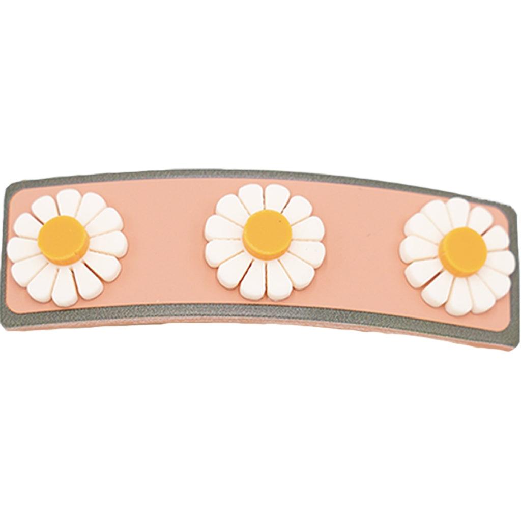 GRECH & CO. Wide Bar Clip Hair clips Flower- Sunset