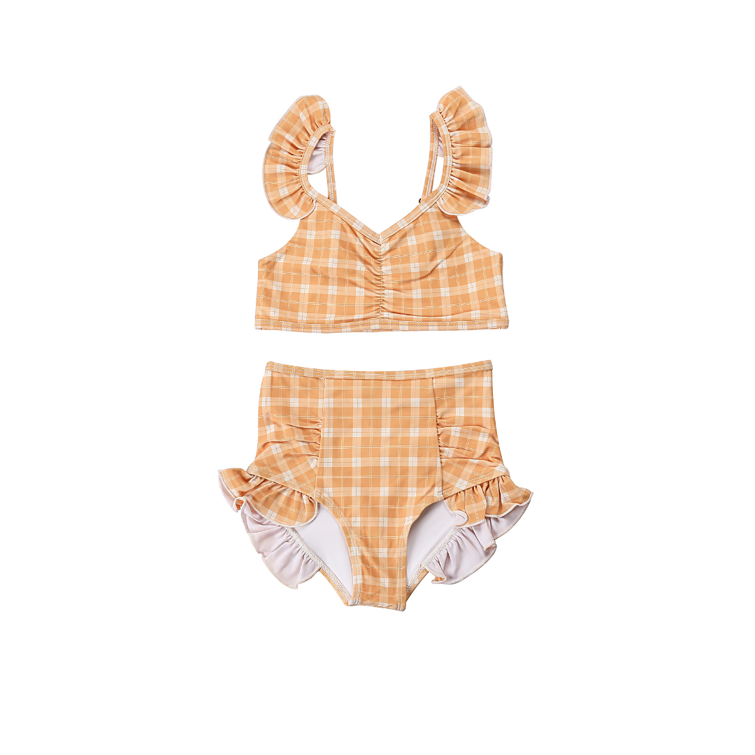 最終値下げPISCESS  PLAID CHECK BIKINI PISCESS【送料込】中町綾さん着用☆Plaid Check Triangle Bikini