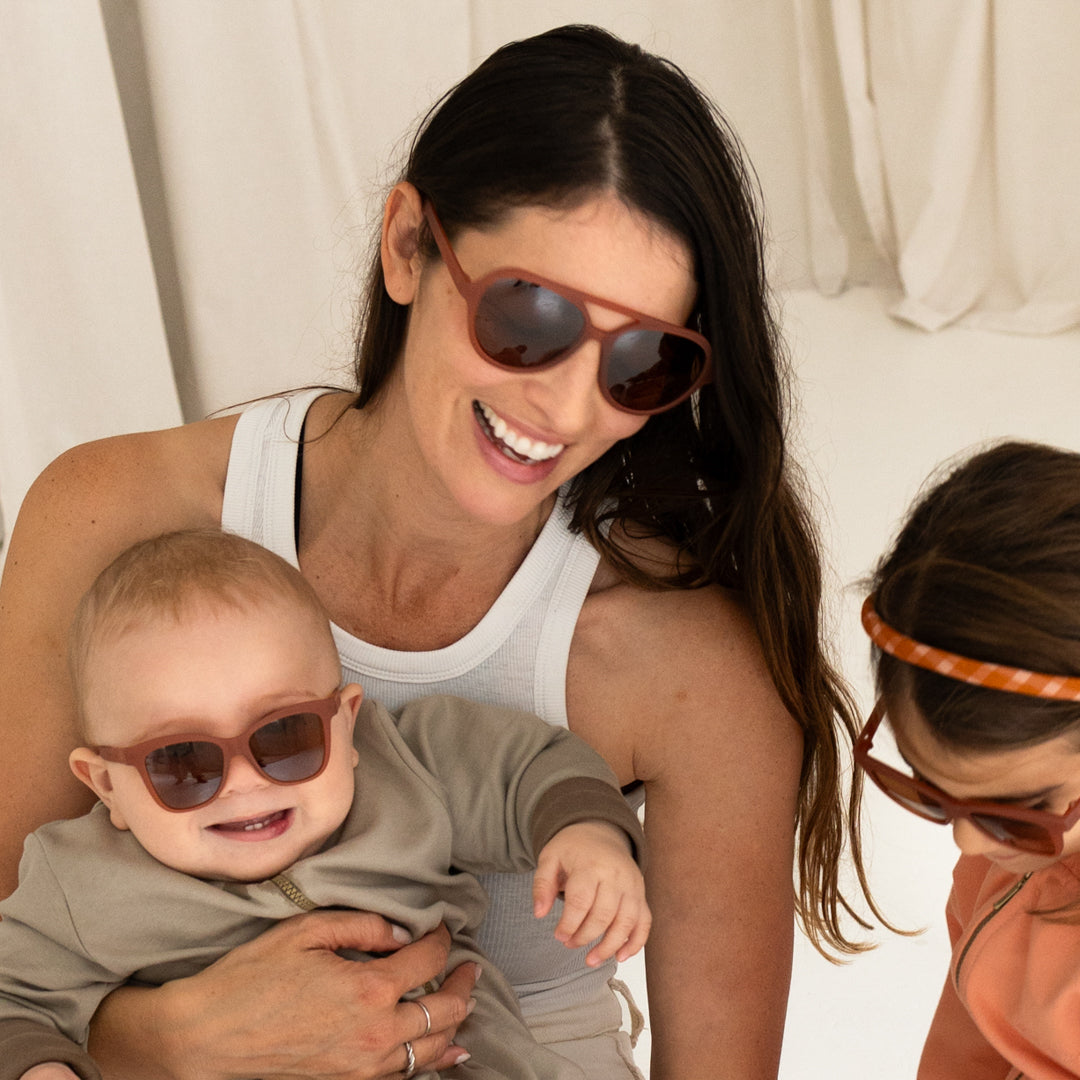 Aviator | Polarized Sunglasses | Adult | 15+ Y | Cinnamon