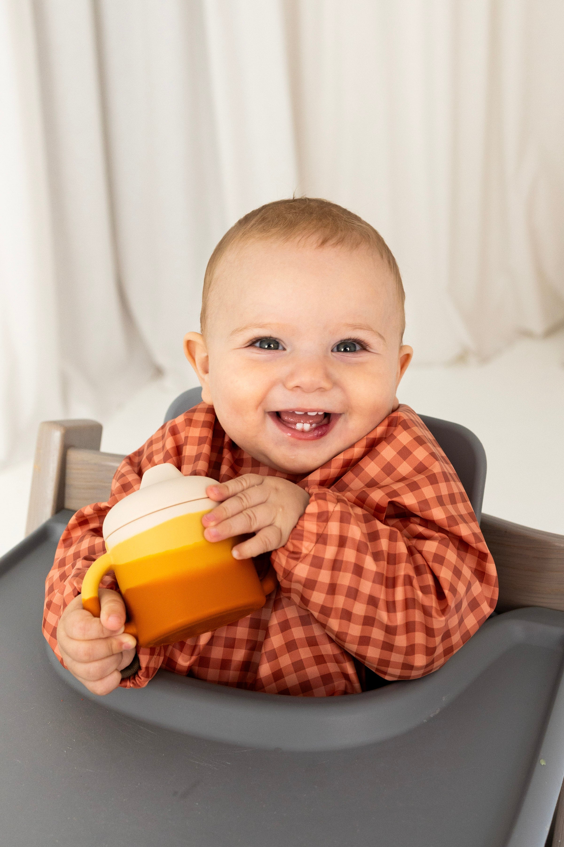Silicone Sippy Cup | Color Splash Collection - Sienna Ombre