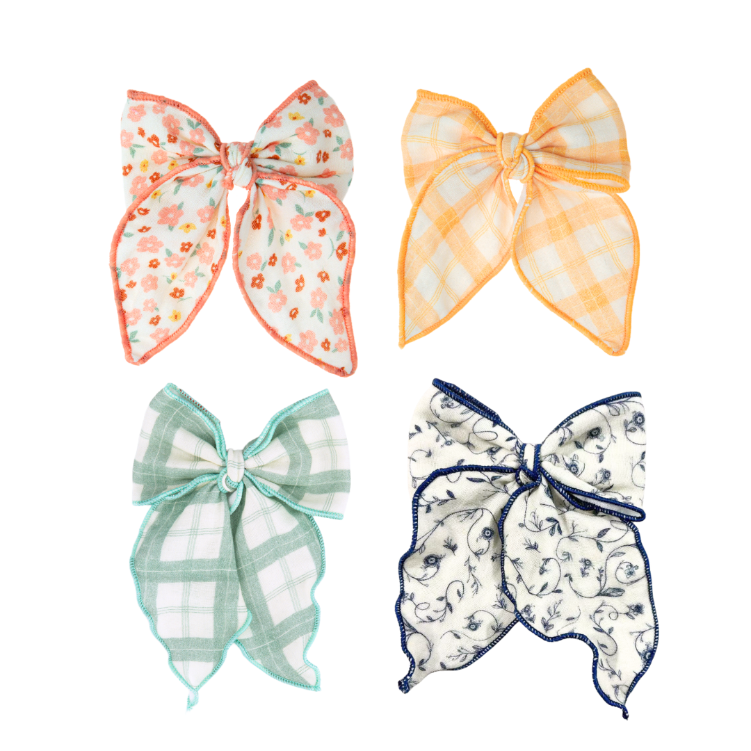 Fable Bow | Mid Size | Scandi Floral