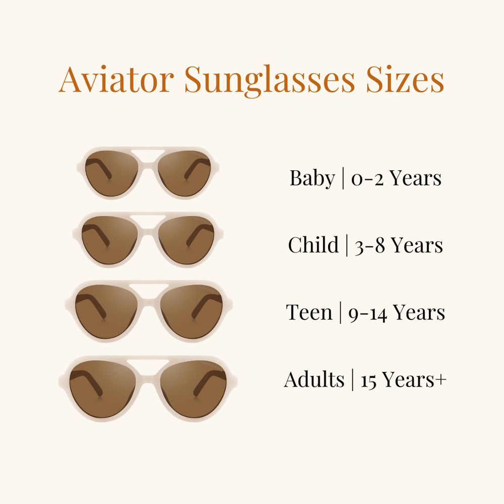 AVIATOR : SEMI-BENDABLE & POLARIZED SUNGLASSES | SAND | GCO2189| GCO2190 | GCO2191 | GCO2192