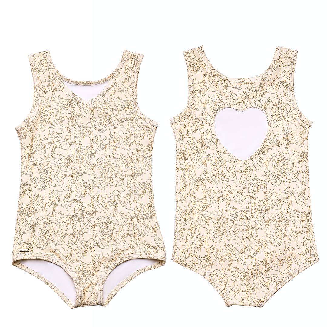 Sweetheart 1 Piece Swimsuit | UPF + Recycled - Pegasus