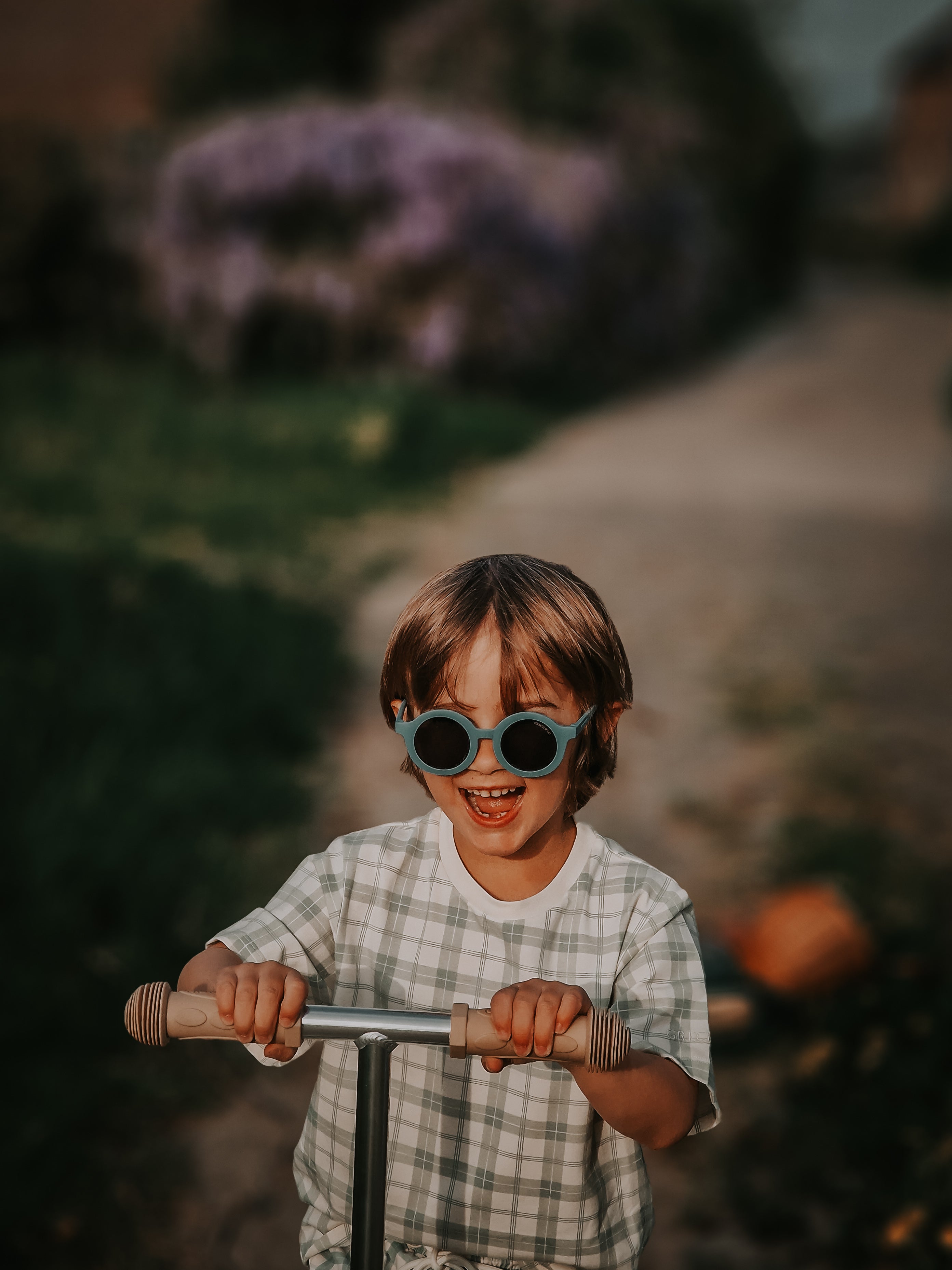 Original Round Sustainable Sunglasses | Bio-Based  Bendable Polarized