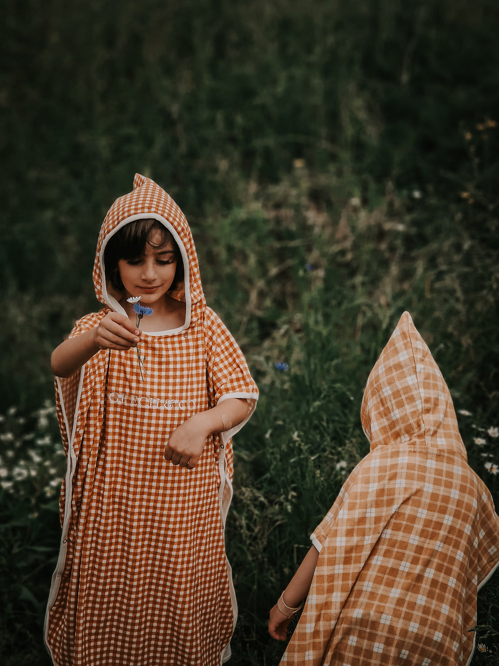 Bathing Towel Poncho | Organic Cotton - Buckwheat