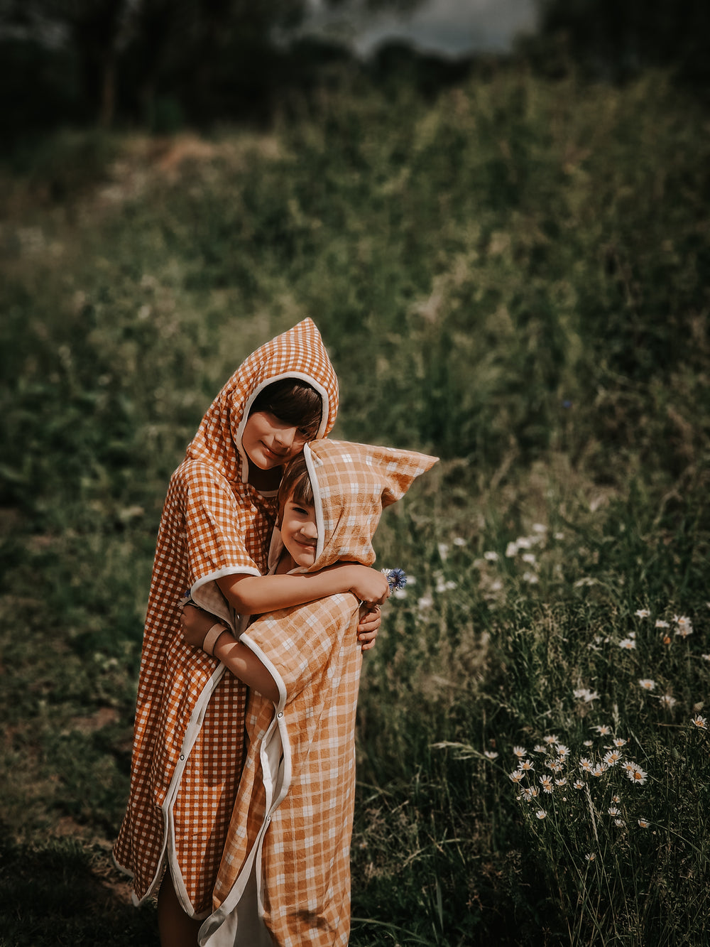 Bathing Towel Poncho | Organic Cotton - Buckwheat