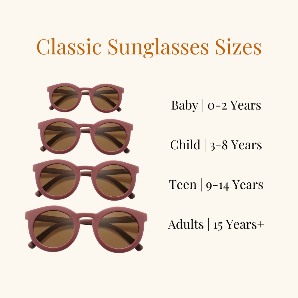 CLASSIC: BENDABLE & POLARIZED SUNGLASSES | MALLOW | GCO2176 | GCO2177 | GCO2178 | GCO2179