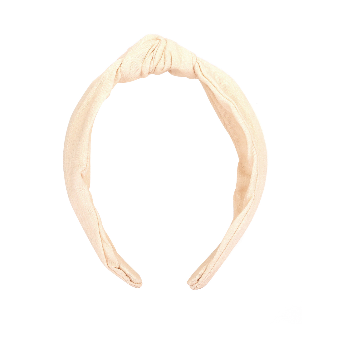 Classic Knot Headband | Organic Cotton | Sand