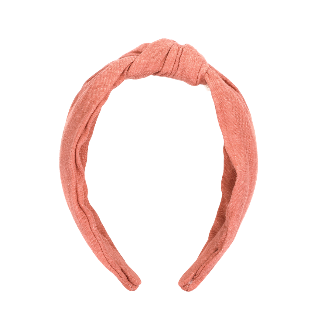 Classic Knot Headband | Organic Cotton | Clay