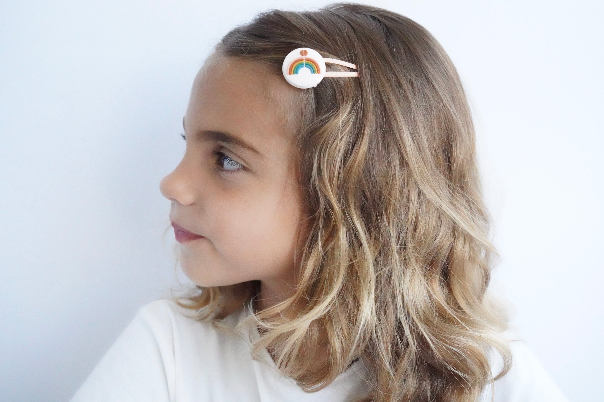 Minimalist Snap Clips Set of 2 - Rainbow