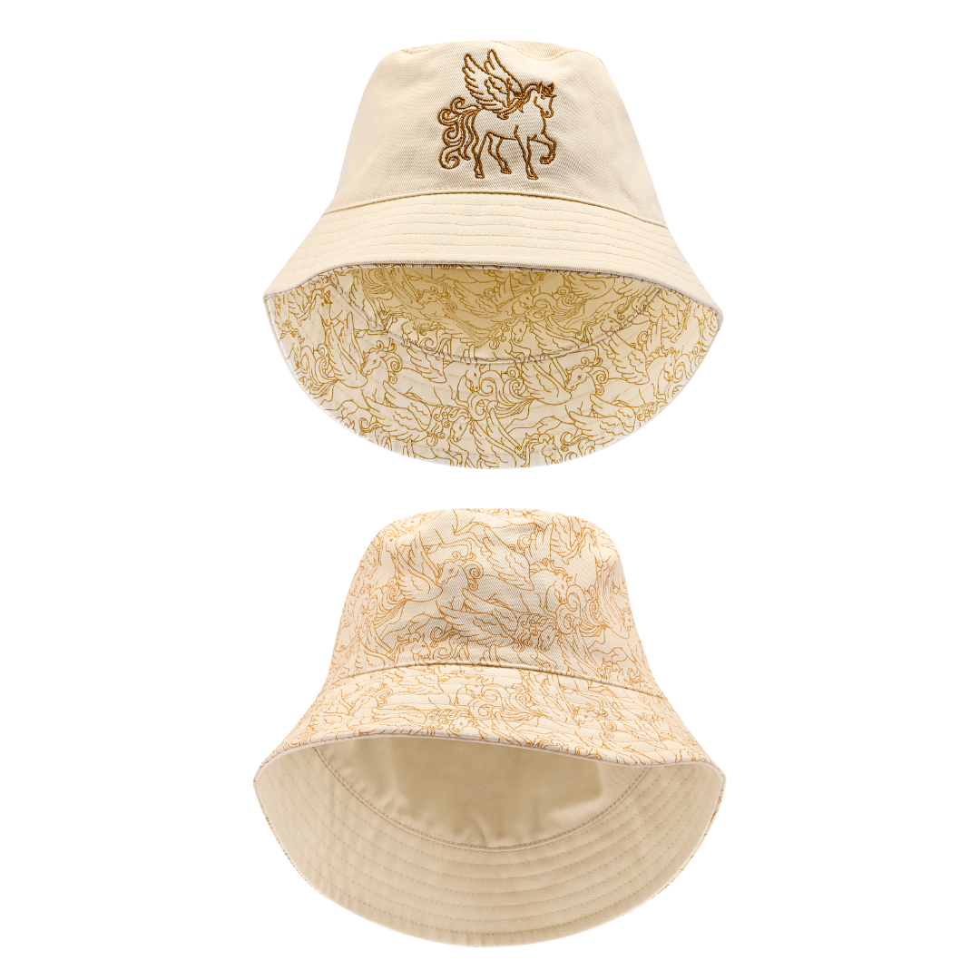 Reversible Bucket Hat | Organic Cotton - Pegasus
