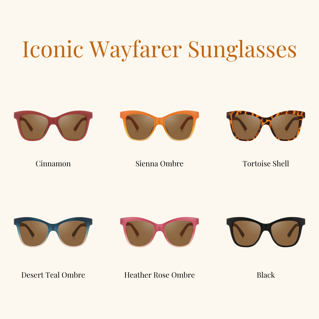 Iconic Wayfarer | Polarized Sunglasses | Tortoise