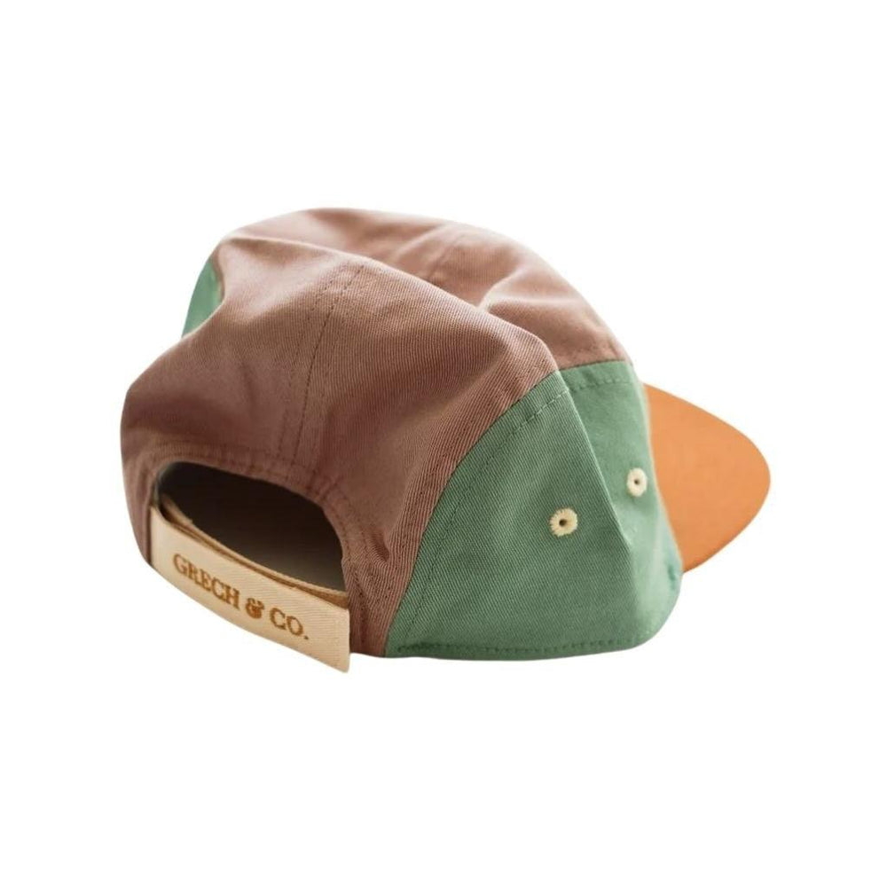 GRECH & CO. 5 Panel Hat Hats Burlwood + Shell