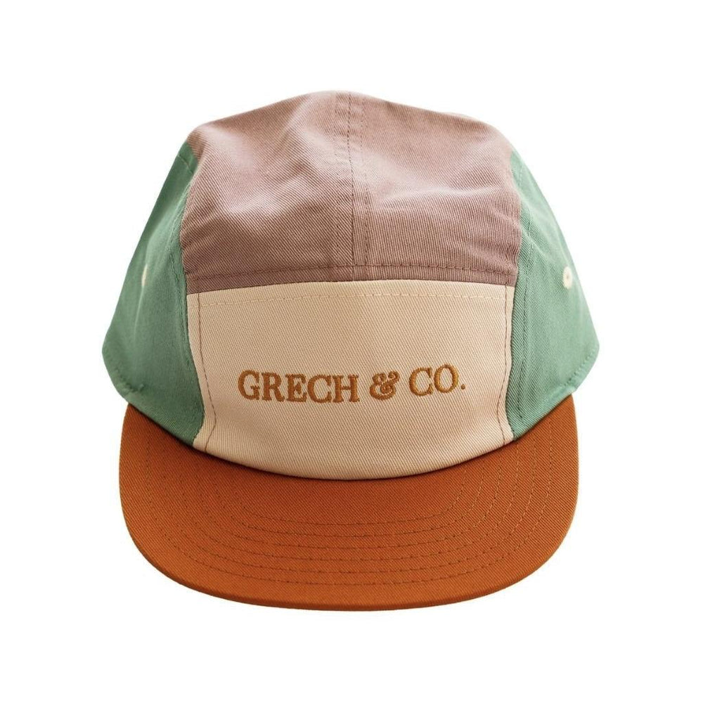 GRECH & CO. 5 Panel Hat Hats Burlwood + Shell