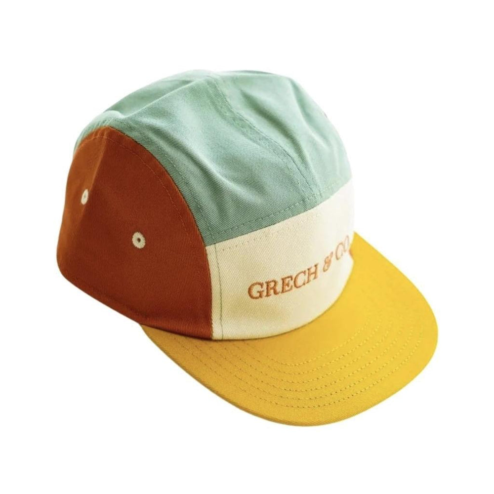 GRECH & CO. 5 Panel Hat Hats Fern + Buff