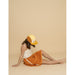 GRECH & CO. 5 Panel Hat | Anti UV GOTS Hats Mellow Yellow, Sienna