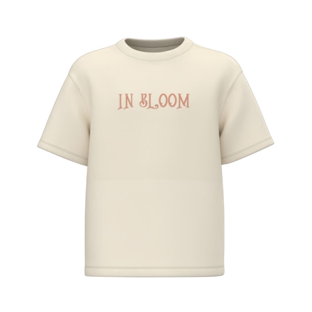 Oversized T-Shirt | Organic Cotton Jersey - In Bloom