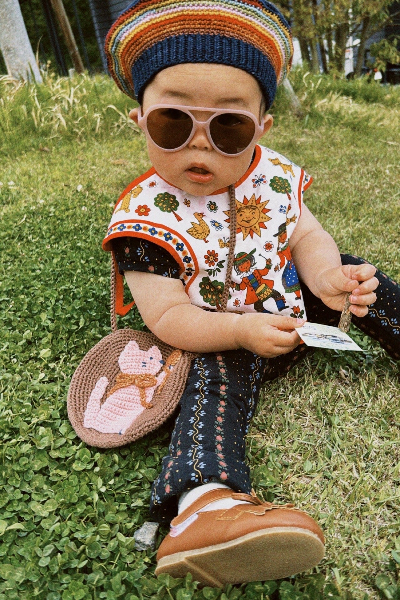 Aviator | Polarized Sunglasses | Baby | 0-2 Y | Sand