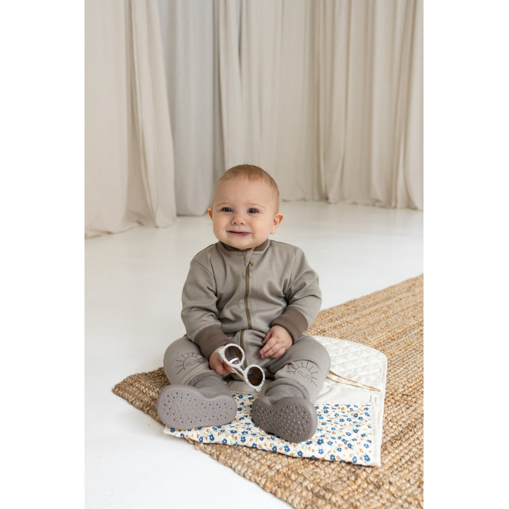 GRECH & CO. Baby Pajama Sleeper Clothing Fog