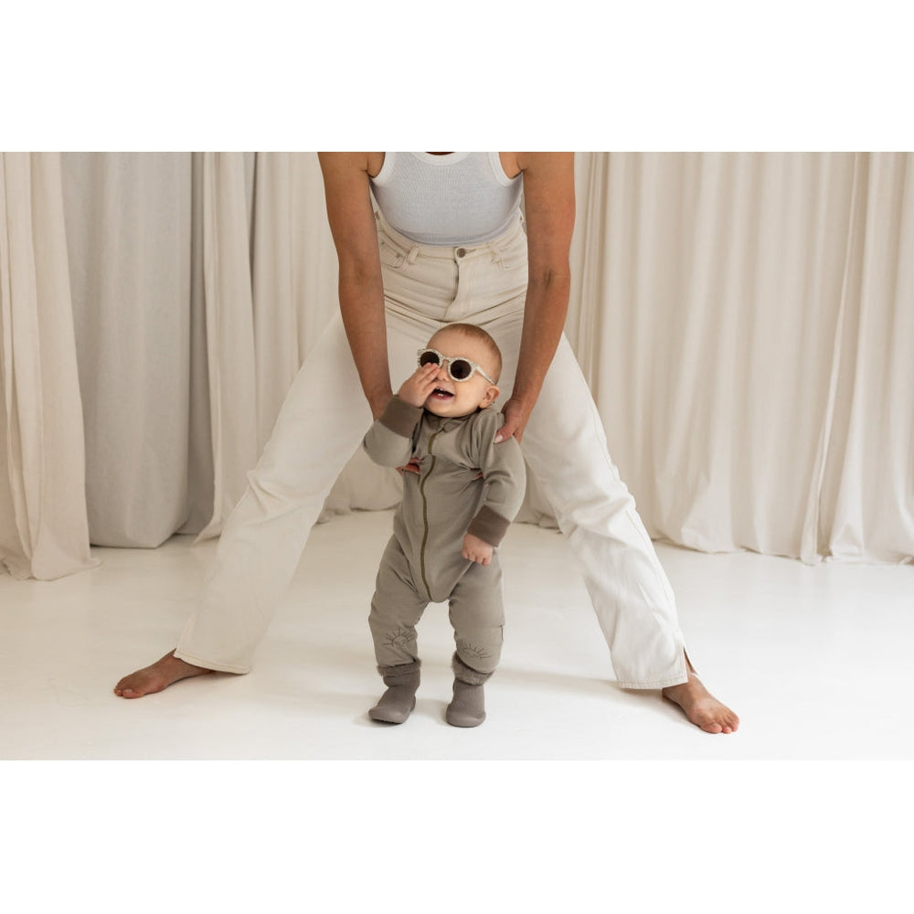 GRECH & CO. Baby Pajama Sleeper Clothing Fog