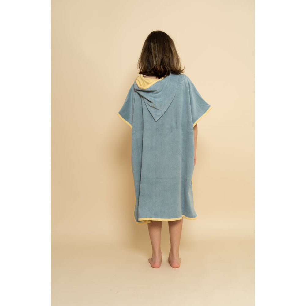 GRECH & CO. Bathing Poncho | GOTS Clothing Sky Blue