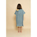 GRECH & CO. Bathing Poncho | GOTS Clothing Sky Blue