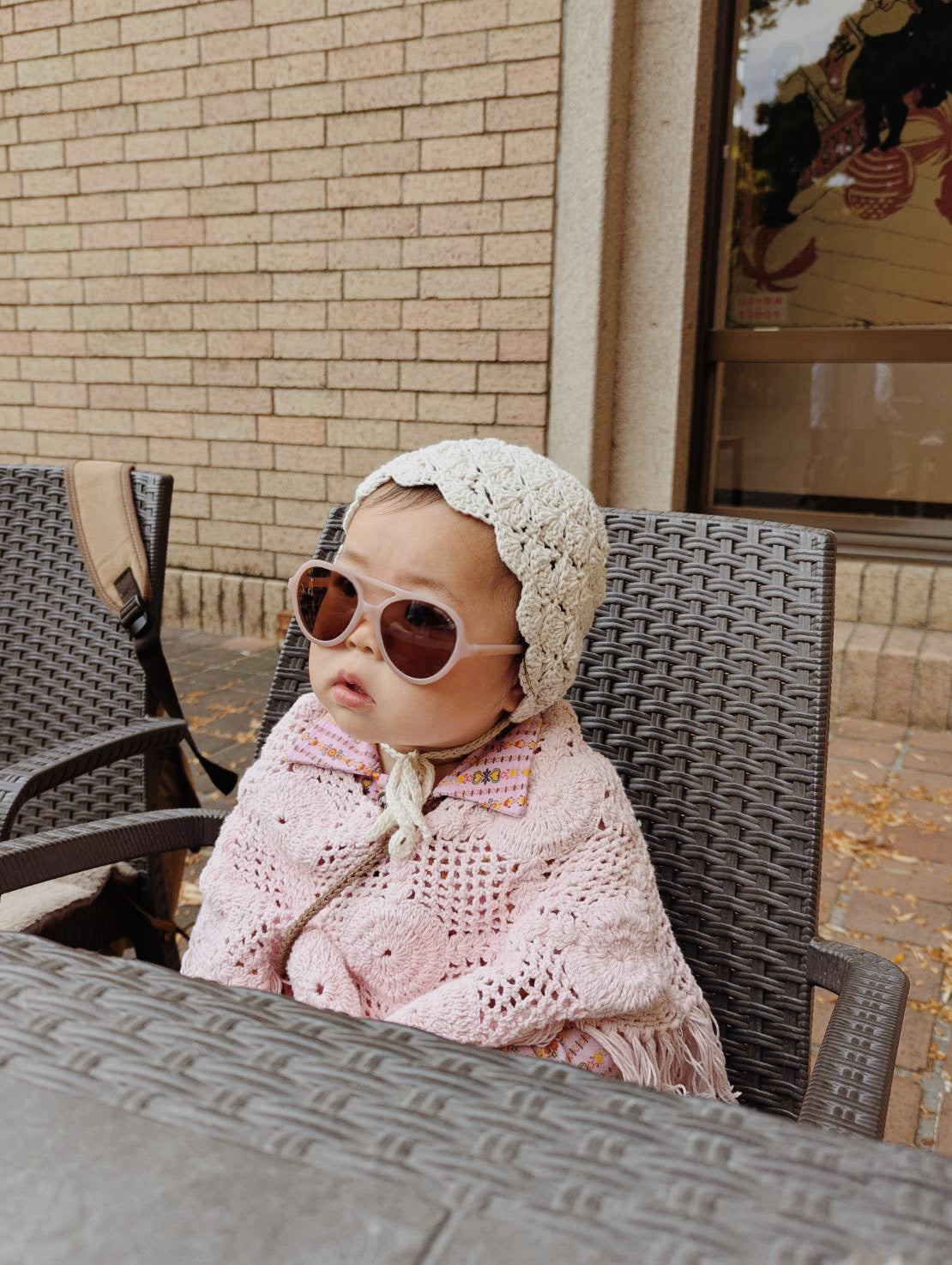 Aviator | Polarized Sunglasses | Baby | 0-2 Y | Sand
