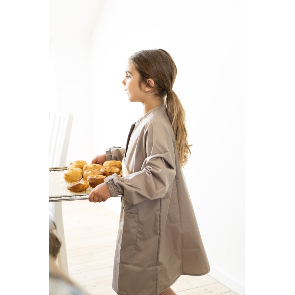 GRECH & CO. Children’s Cooking + Crafts Smock Bib Fog