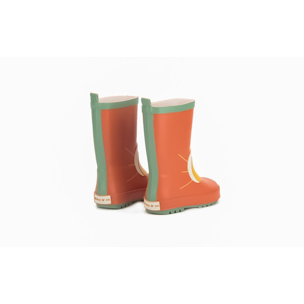 GRECH & CO. Children's Rain Boots Rain Boots Rust