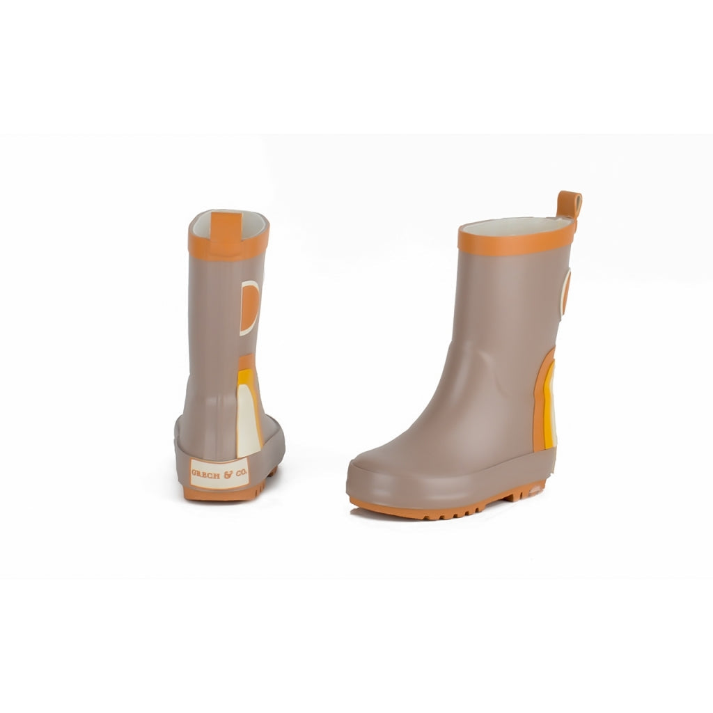 GRECH & CO. Children's Rain Boots Rain Boots Stone