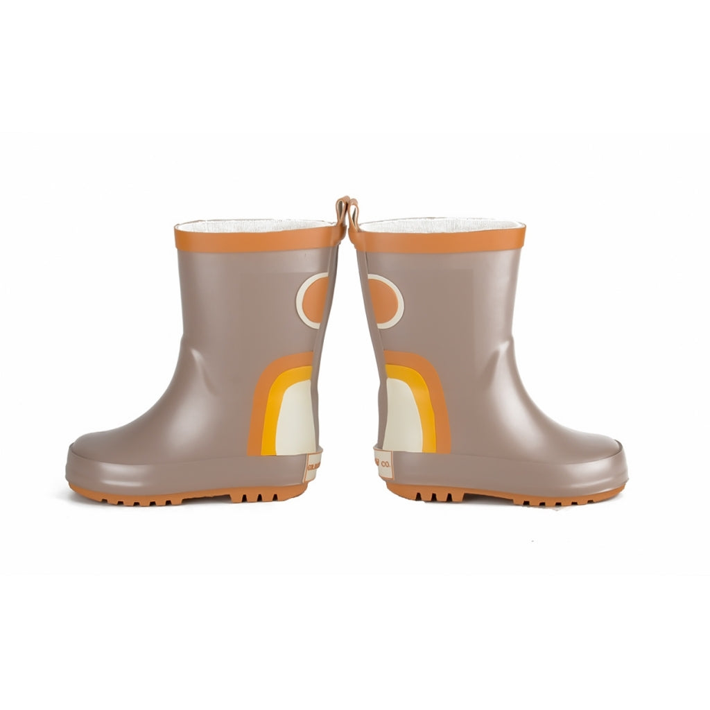 GRECH & CO. Children's Rain Boots Rain Boots Stone