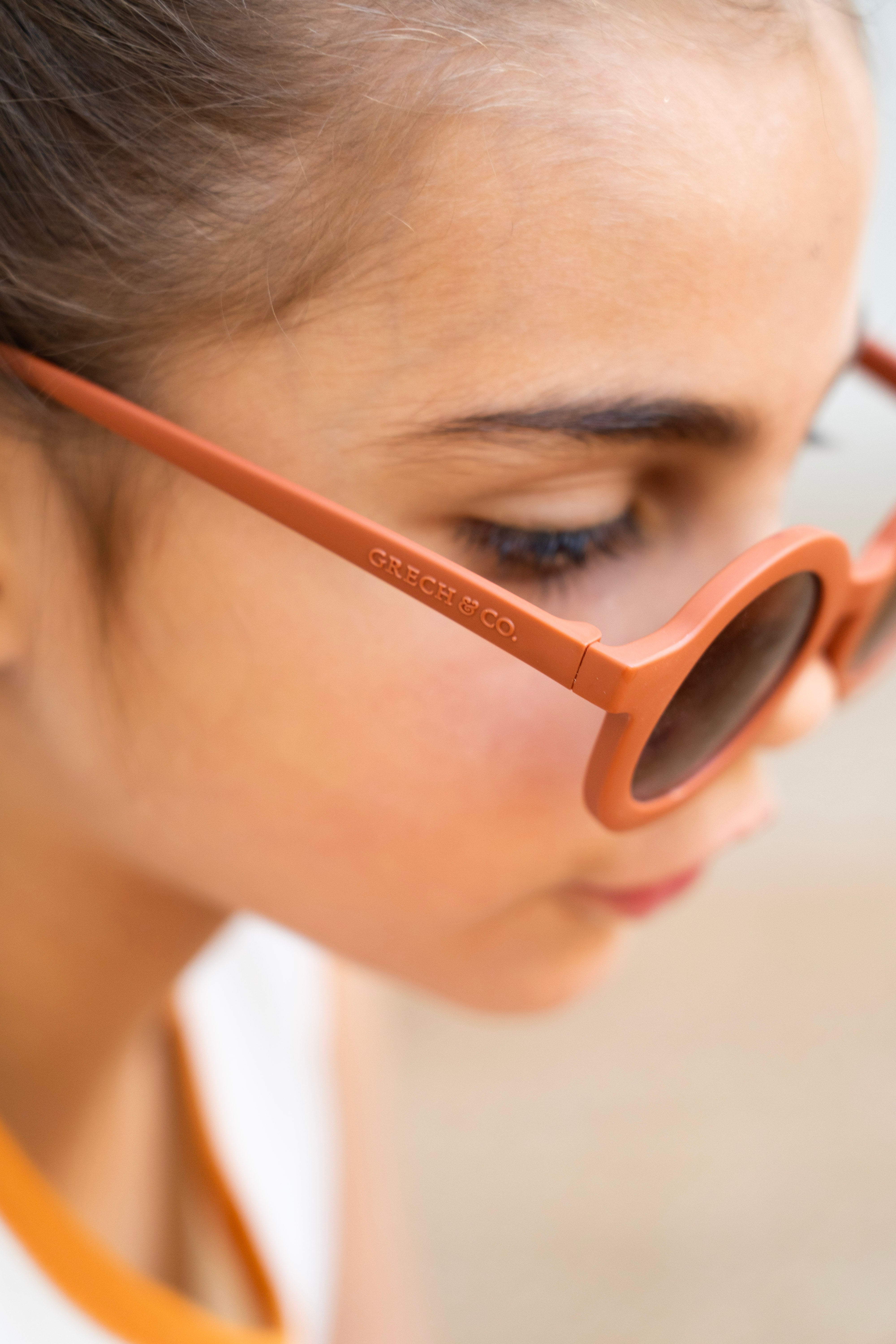Original Round | Bendable & Polarized Sunglasses - Cinnamon