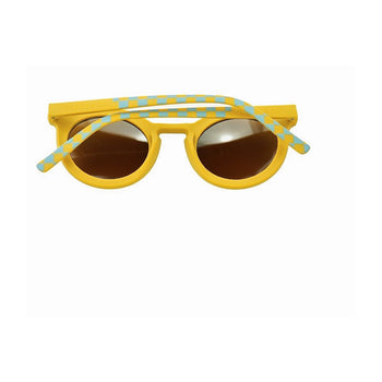 CLASSIC: BENDABLE & POLARIZED SUNGLASSES | LAGUNA + WHEAT CHECK