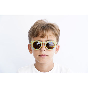 CLASSIC: BENDABLE & POLARIZED SUNGLASSES | LAGUNA + WHEAT CHECK