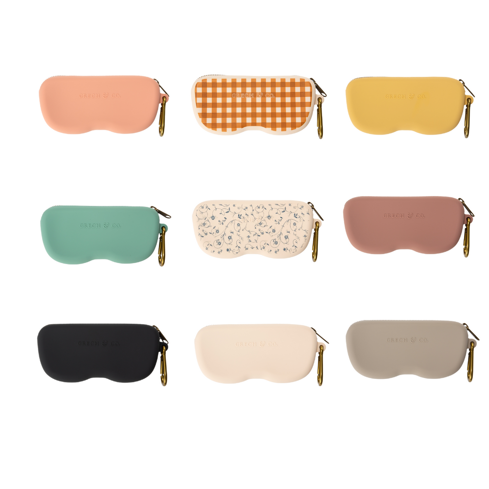 Zip + Go Case | Soft Silicone | Heather Rose