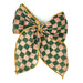GRECH & CO. Fable Bow-Large Size Hair accessories Checks  Sunset  + Orchard